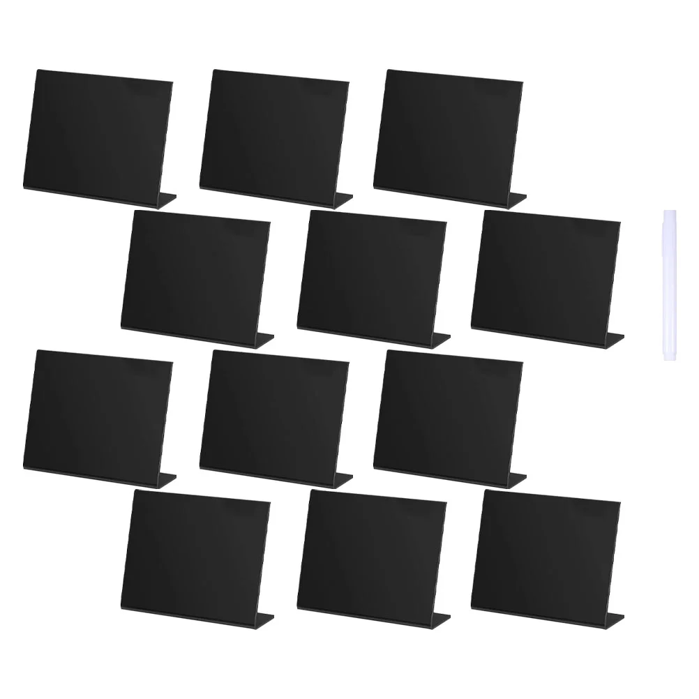 1 Set of Desktop Message Boards with Pen Blackboards Decorations for Party
1 Set of Desktop Message Boards with Pen Blackboards Decorations for Party