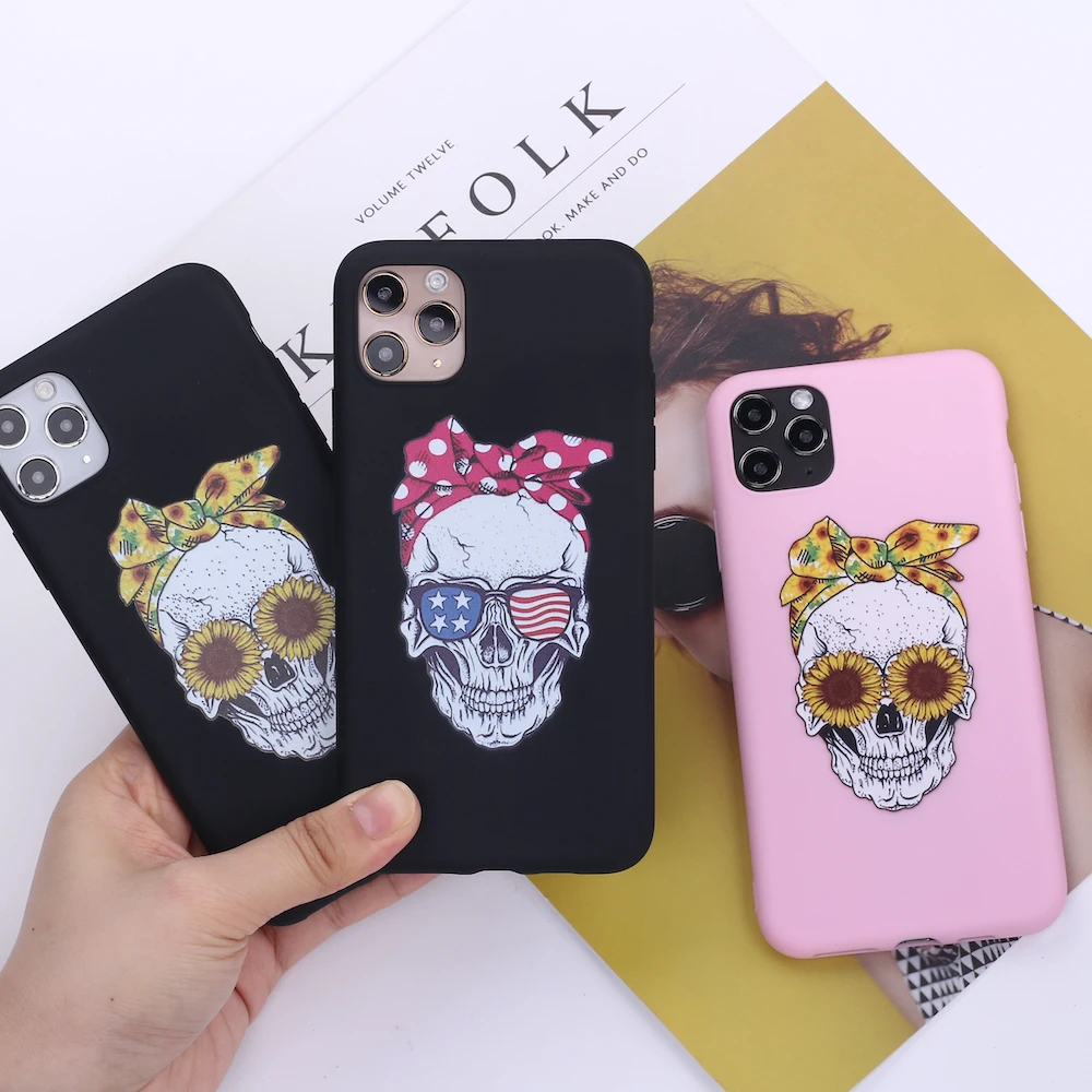 Sunflower Skull American Flag Style Phone Cover For iPhone 12 11 Pro Max X XS XR Max 7 8 7Plus 8Plus Soft Silicone Candy Case
Sunflower Skull American Flag Style Phone Cover For iPhone 12 11 Pro Max X XS XR Max 7 8 7Plus 8Plus Soft Silicone Candy Case