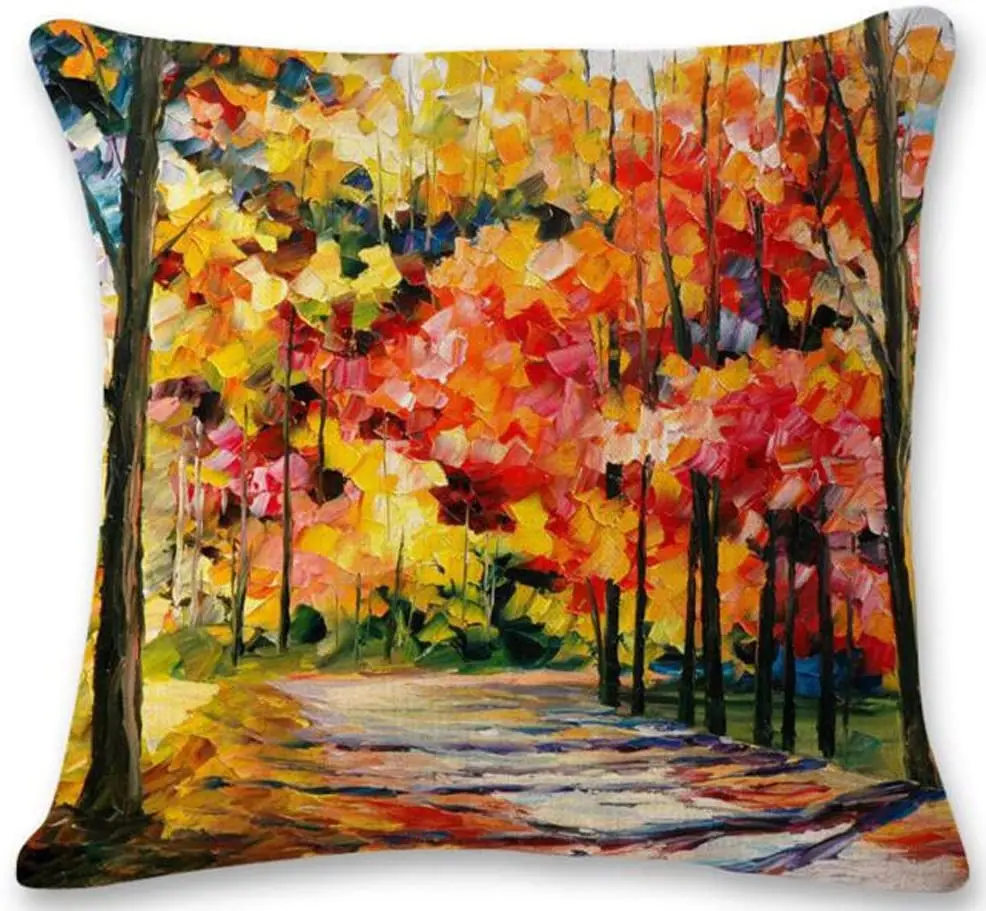 Oil Painting Large Tree Woods Cotton Linen Throw Pillow Case Cushion Cover Home Sofa Decorative 18 X 18 Inch
Oil Painting Large Tree Woods Cotton Linen Throw Pillow Case Cushion Cover Home Sofa Decorative 18 X 18 Inch