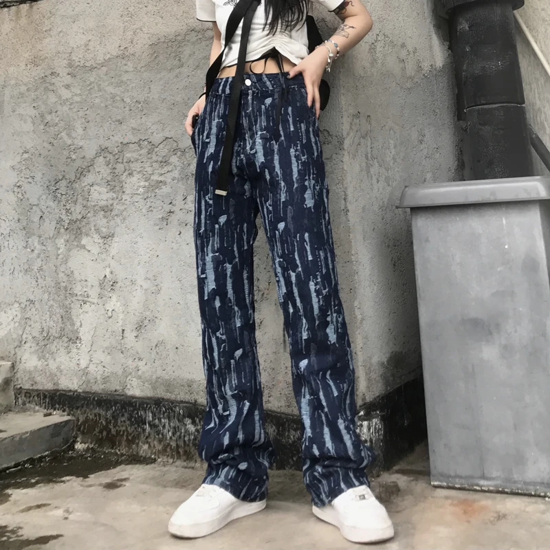 Korean Vintage Ripped Straight Jeans Wide Leg High Waist Ins Hot Denim Pants Loose Casual Hip Hop Jeans Boyfriend Streetwear
Korean Vintage Ripped Straight Jeans Wide Leg High Waist Ins Hot Denim Pants Loose Casual Hip Hop Jeans Boyfriend Streetwear