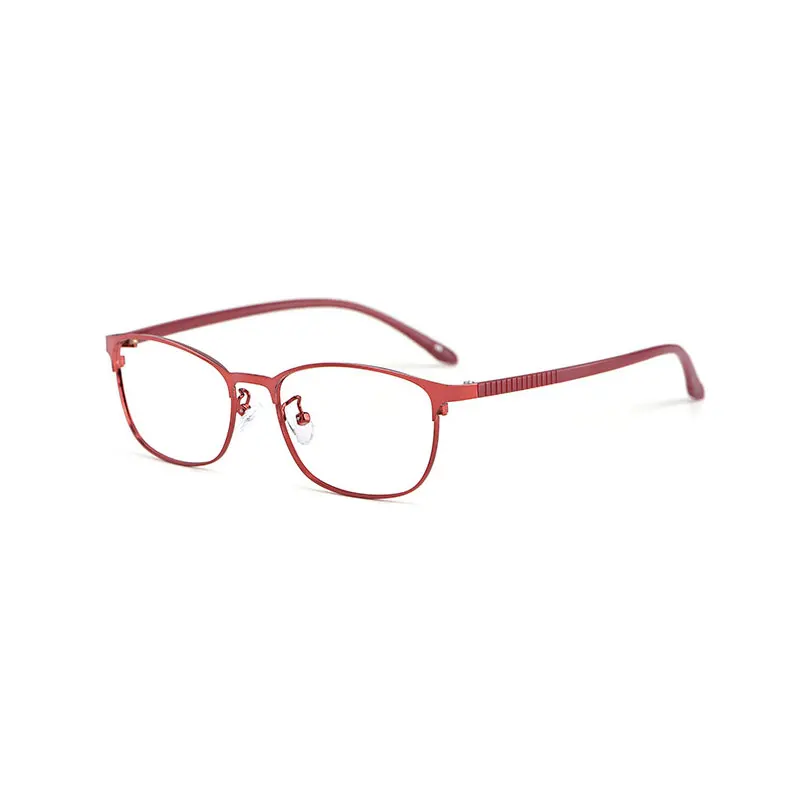 Full Rim Alloy Frame Glasses For Female Business Style with Flexible TR Temple Legs Optical Spectacles
Full Rim Alloy Frame Glasses For Female Business Style with Flexible TR Temple Legs Optical Spectacles