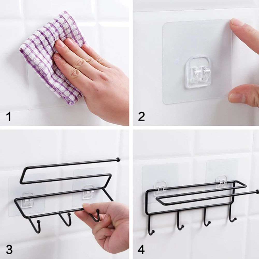 Towel Hook Punch Free Wall Mounted Iron Storage Rack Household Utensils Roll Paper Wall Hanger for Bathroom Kitchen
Towel Hook Punch Free Wall Mounted Iron Storage Rack Household Utensils Roll Paper Wall Hanger for Bathroom Kitchen