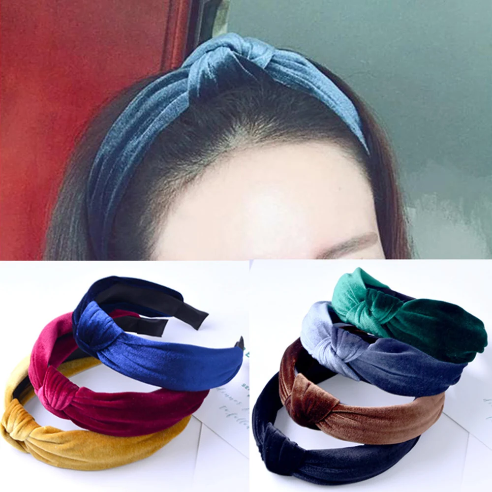 New Solid Color Headband for Girls Korean Soft Suede Knotted Hairband Handmade Bowknot Hair Hoop Hair Accessories wholesale
New Solid Color Headband for Girls Korean Soft Suede Knotted Hairband Handmade Bowknot Hair Hoop Hair Accessories wholesale