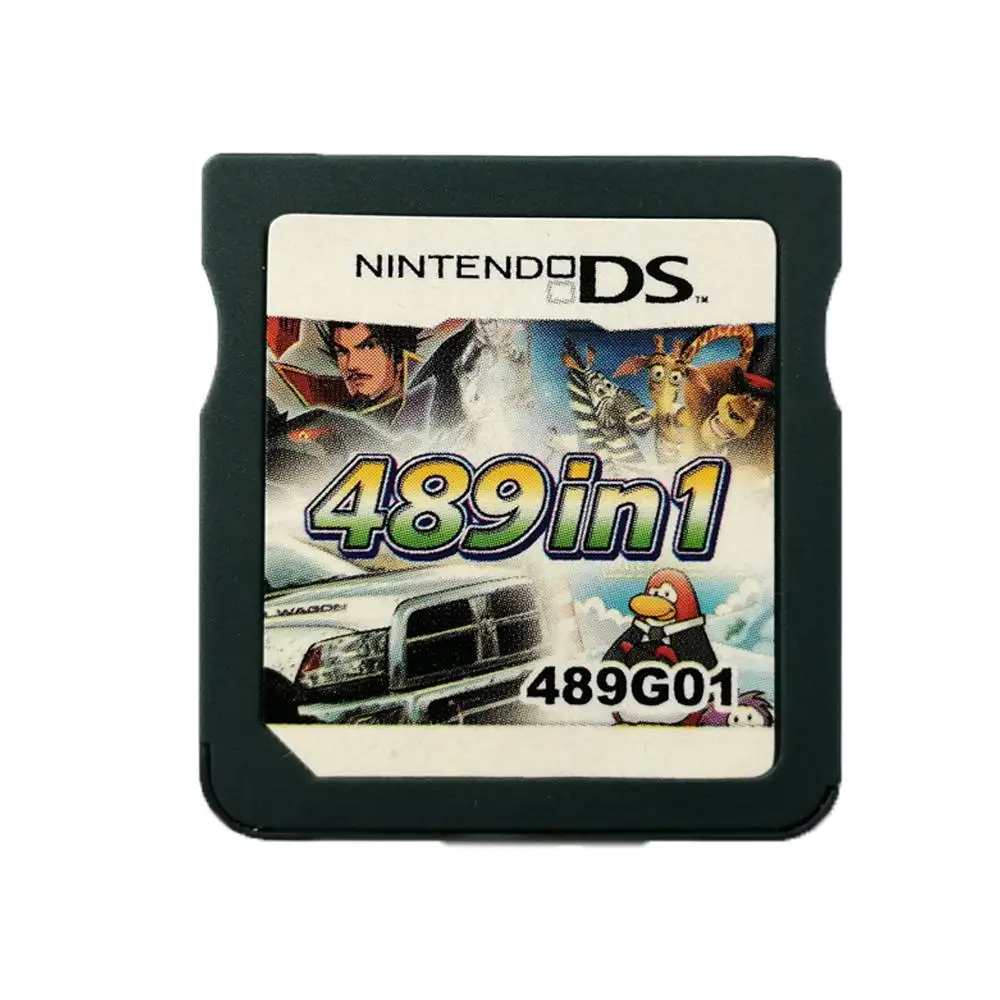 489 in 1 MULTI CART Super Combo Video Games Cartridge Card Cart for Nintendo DS NDS 3DS XL 3DSXL 2DS NDSL NDSI
489 in 1 MULTI CART Super Combo Video Games Cartridge Card Cart for Nintendo DS NDS 3DS XL 3DSXL 2DS NDSL NDSI