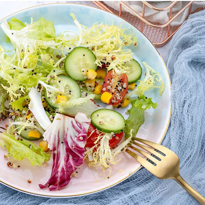 Nordic Style Dinner Plates Luxury Creative Breakfast Serving Dinner Plates Simply Fashion Vaisselle Household Tableware DI50CP
Nordic Style Dinner Plates Luxury Creative Breakfast Serving Dinner Plates Simply Fashion Vaisselle Household Tableware DI50CP