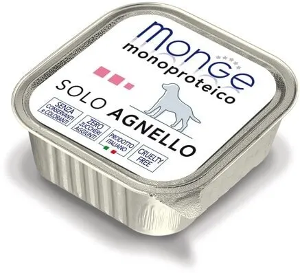Monge Dog Monoproteico Solo (паштет) Ягненок 24*150 г. | Дом и сад