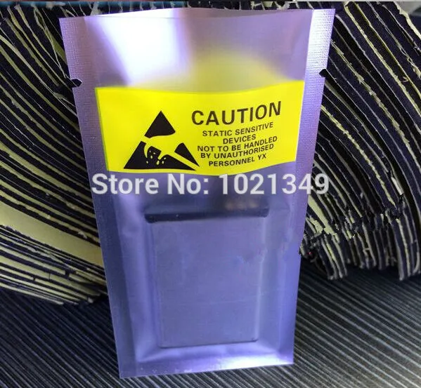 800pcs/lot Anti Static Shielding Bag ESD Anti-Static Packaging Bag batteries bag open Top Waterproof Anti static Storage Bag
800pcs/lot Anti Static Shielding Bag ESD Anti-Static Packaging Bag batteries bag open Top Waterproof Anti static Storage Bag