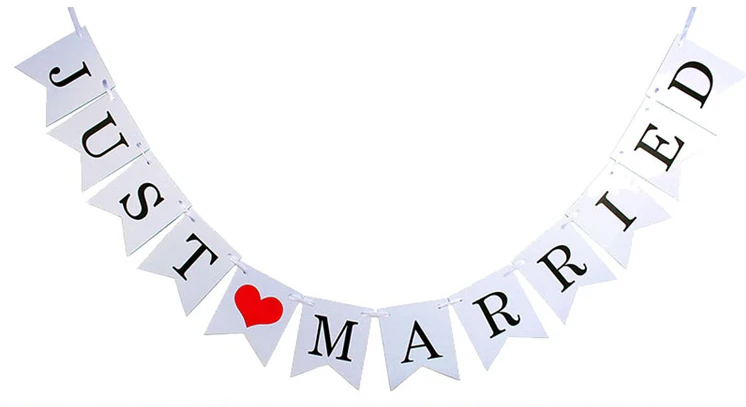 Romantic Lincaier White Just Married Wedding Bunting Banner photobooth Romantic Marry Paty Paper photo booth props
Romantic Lincaier White Just Married Wedding Bunting Banner photobooth Romantic Marry Paty Paper photo booth props
