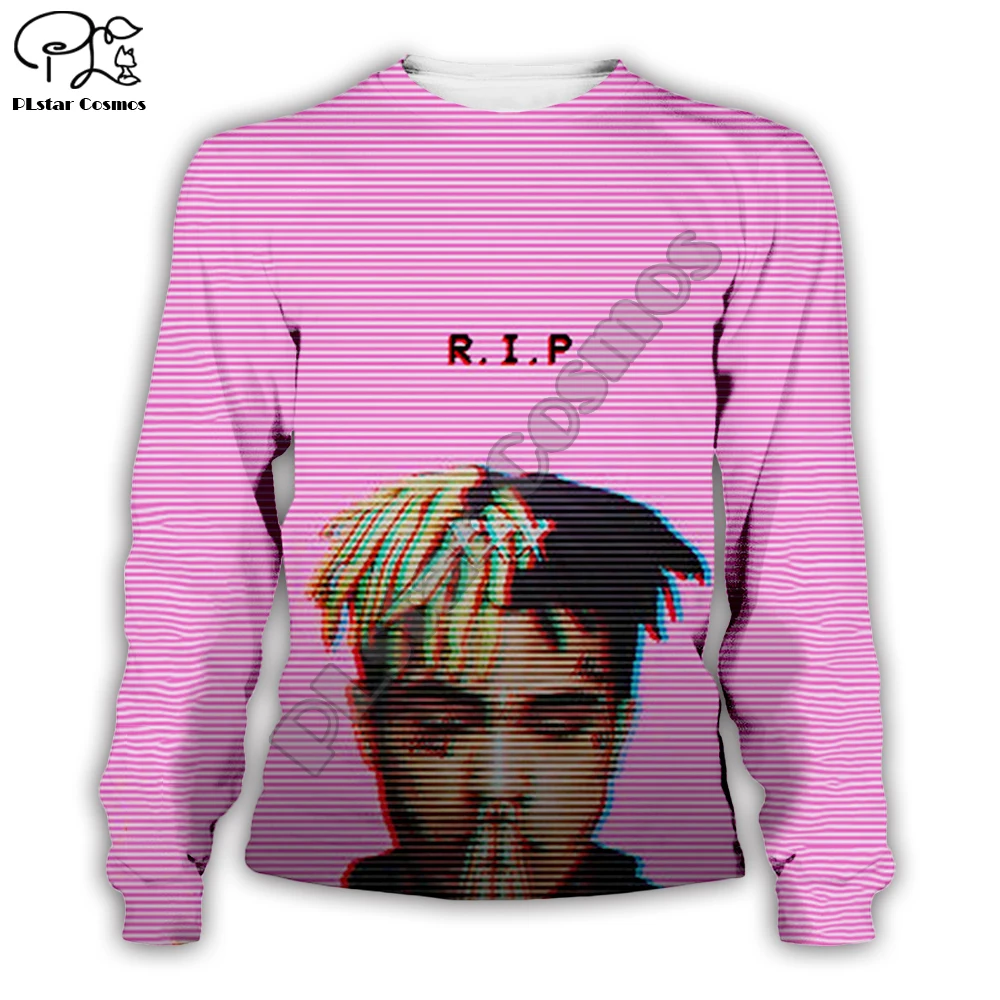 PLstar Cosmos Rapper Singer XXXTentacion Pullover Man/Women Tracksuit Harajuku Streetwear 3DPrint Zipper/Hoodies/Sweatshirts A1
PLstar Cosmos Rapper Singer XXXTentacion Pullover Man/Women Tracksuit Harajuku Streetwear 3DPrint Zipper/Hoodies/Sweatshirts A1