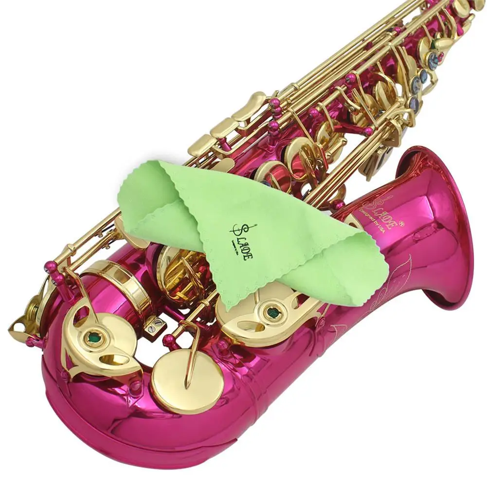 Eb Alto Rose Red Saxophone Brass Lacquered Gold Midrange E-Flat Sax Instrument with Cleaning Brush Cloth Glove Strap Padded Case
Eb Alto Rose Red Saxophone Brass Lacquered Gold Midrange E-Flat Sax Instrument with Cleaning Brush Cloth Glove Strap Padded Case