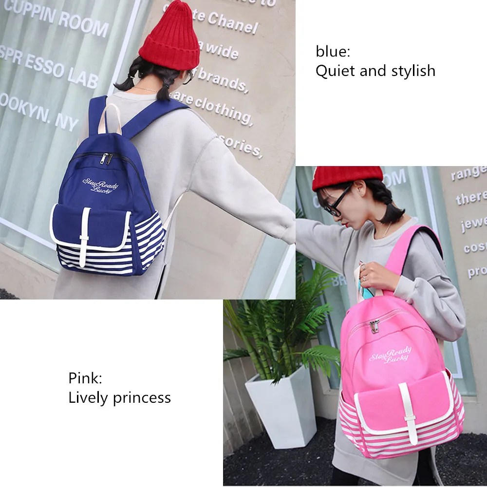 New Vintage Stripe Print Canvas Women Backpack School Bags for teenager girls Casual Laptop Backpack Trend Mochila Sac A Dos
New Vintage Stripe Print Canvas Women Backpack School Bags for teenager girls Casual Laptop Backpack Trend Mochila Sac A Dos