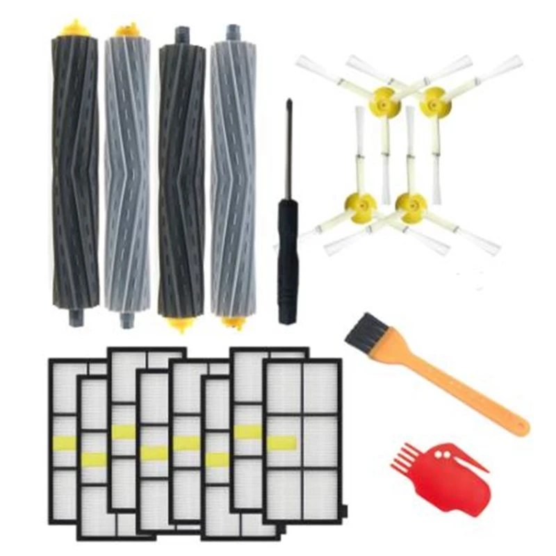 HEPA Filters Replace Brush Kit Parts Accessories For Irobot Roomba 805 860 861 865 866 870 871 880 885 960 966 Series
HEPA Filters Replace Brush Kit Parts Accessories For Irobot Roomba 805 860 861 865 866 870 871 880 885 960 966 Series