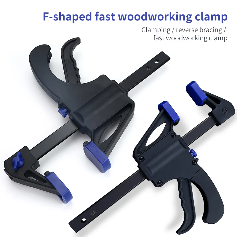 Woodworking Clamp Fast Fixing Clip Tools Multifunction Powerful Hand Pressure Clamping Device
Woodworking Clamp Fast Fixing Clip Tools Multifunction Powerful Hand Pressure Clamping Device