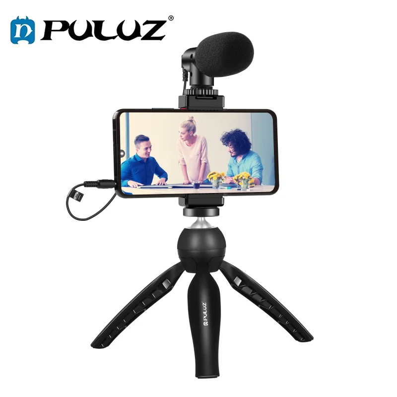 Набор для видеосъемки PULUZ для смартфона, комплект для прямой трансляции с микрофоном + Крепление для штатива + держатель для телефона + аудио...
Набор для видеосъемки PULUZ для смартфона, комплект для прямой трансляции с микрофоном + Крепление для штатива + держатель для телефона + аудио...