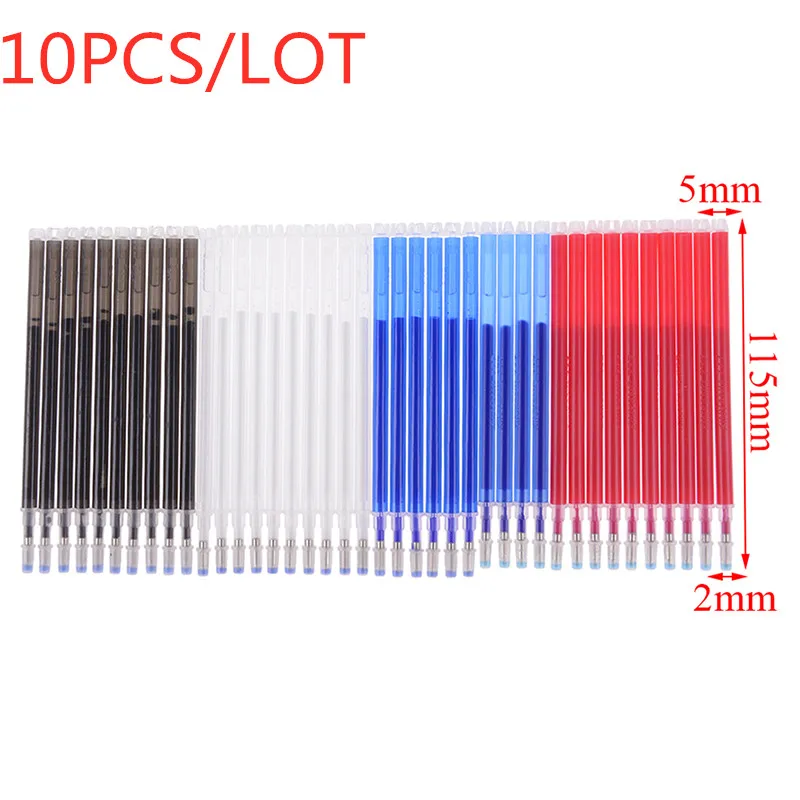 10Pcs/lot Erasable Refill Pens High Temperature Disappearing Fabric Marker Pen for Patchwork Fabric PU Leather Mark Sewing Tool
10Pcs/lot Erasable Refill Pens High Temperature Disappearing Fabric Marker Pen for Patchwork Fabric PU Leather Mark Sewing Tool