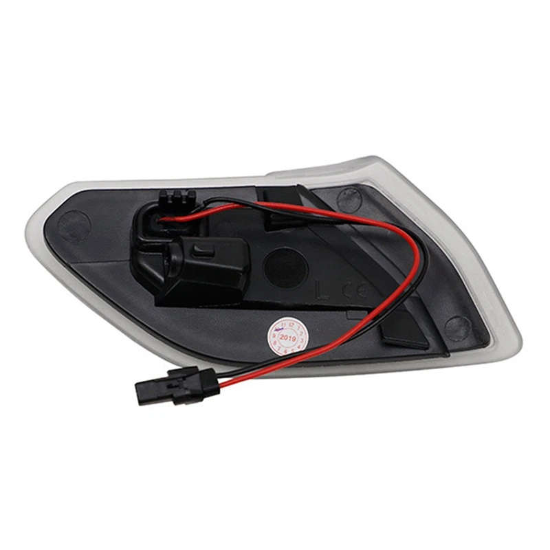 2Pc Led Front Side Marker Light Turn Signal Lamp for Jeep Wrangler 2018-