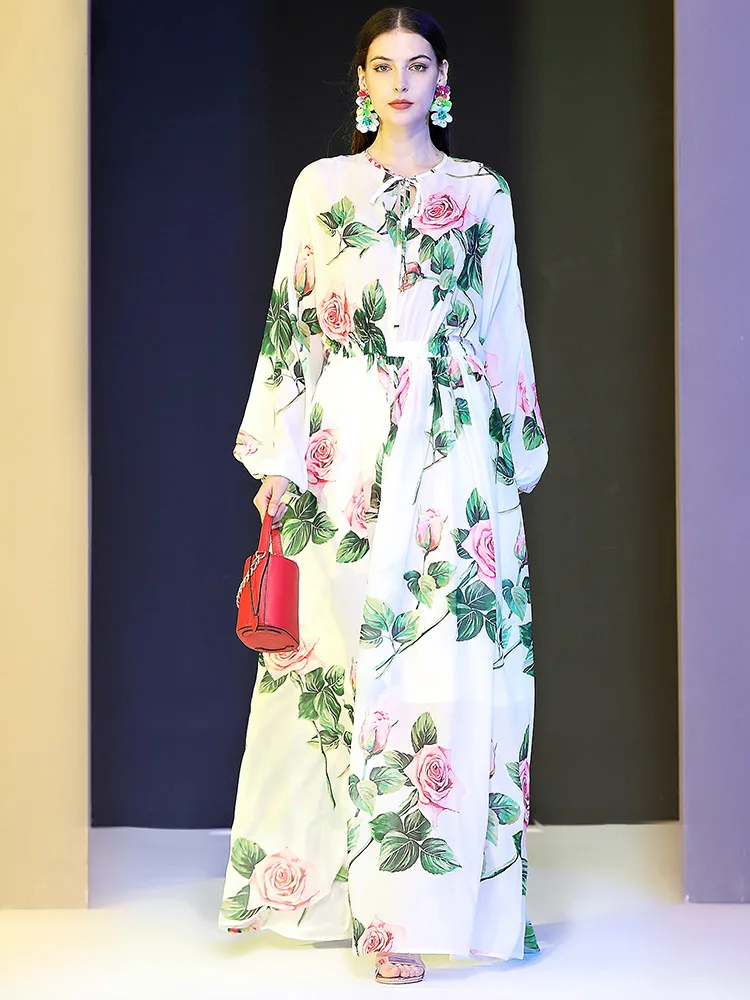 2022 Holiday Printing Big Put on Long Skirt Autumn New Women's Elastic Waist Chiffon Long Dress Party Evening Dresses Women
2022 Holiday Printing Big Put on Long Skirt Autumn New Women's Elastic Waist Chiffon Long Dress Party Evening Dresses Women