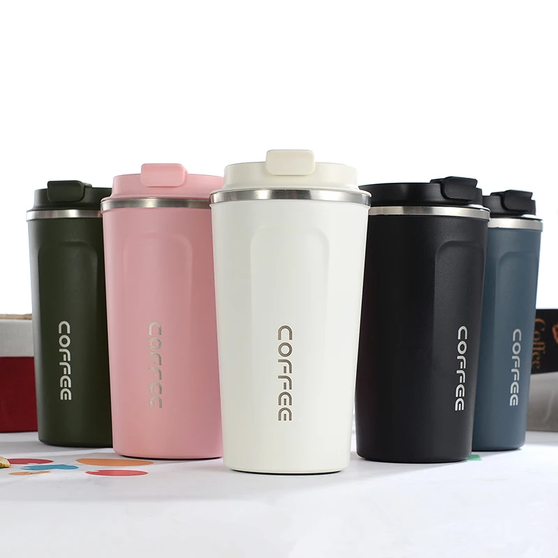

380/510ML Vacuum Flask Thermos Coffee Drinkware For Stainless Steel Cup Portable Car Insulated Travel Thermal Mug Water Bottle