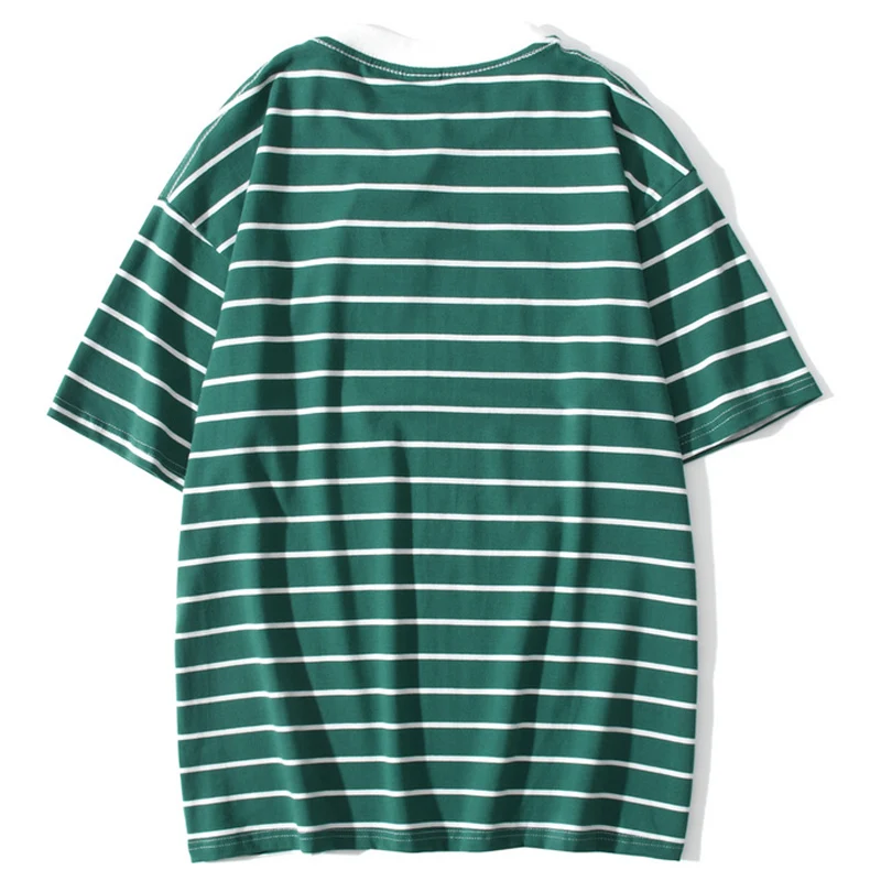 Mens Color Block Striped T shirt Unisex Hip Hop Casual Short Sleeve Tees 2021Male O-Neck Loose Tees Tops Cotton Harajuku t shirt
Mens Color Block Striped T shirt Unisex Hip Hop Casual Short Sleeve Tees 2021Male O-Neck Loose Tees Tops Cotton Harajuku t shirt
