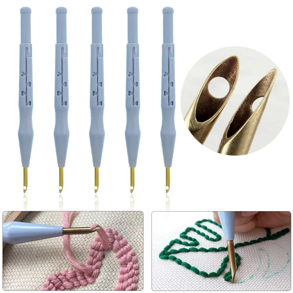 1pc Handle Adjustable Punch Needles Sewing Embroidery Pen Rug Yarn Cross Stitch Craft DIY Weaving Tools Sewing Accessories
1pc Handle Adjustable Punch Needles Sewing Embroidery Pen Rug Yarn Cross Stitch Craft DIY Weaving Tools Sewing Accessories