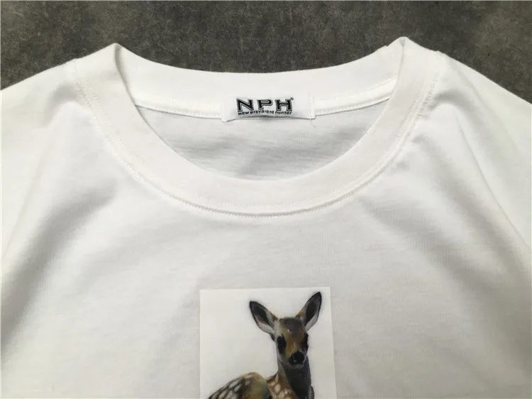 2020 New Men Novelty Little deer elk T Shirts T-Shirt Hip Hop Skateboard Street Cotton T-Shirts Tee Top kenye S-XXL #K58
2020 New Men Novelty Little deer elk T Shirts T-Shirt Hip Hop Skateboard Street Cotton T-Shirts Tee Top kenye S-XXL #K58