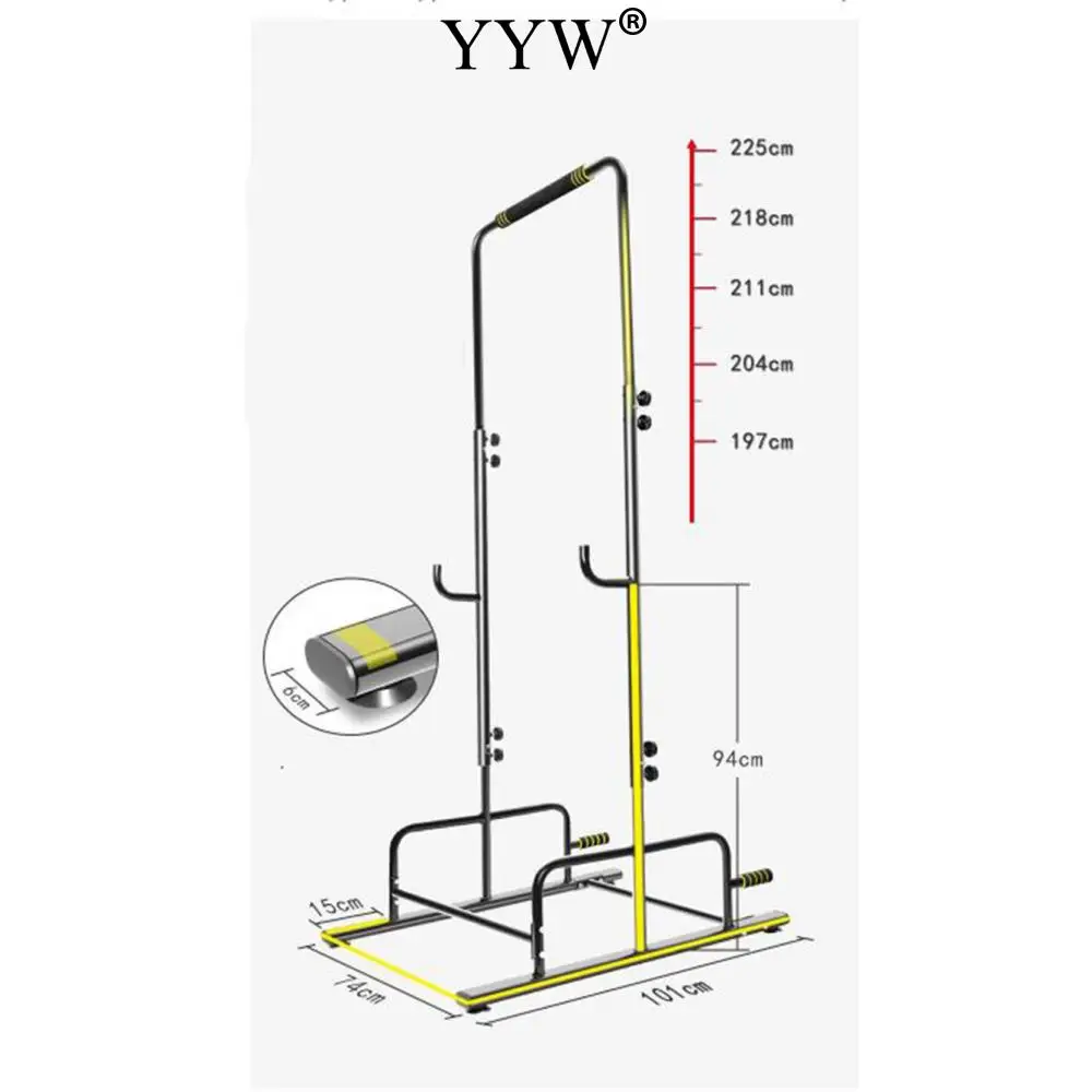 Multi-Function Horizontal Bars Gym Body Workout Exercise Strength Fitness Equipment Double-Bar Indoor Pull Up Power Tower
Multi-Function Horizontal Bars Gym Body Workout Exercise Strength Fitness Equipment Double-Bar Indoor Pull Up Power Tower