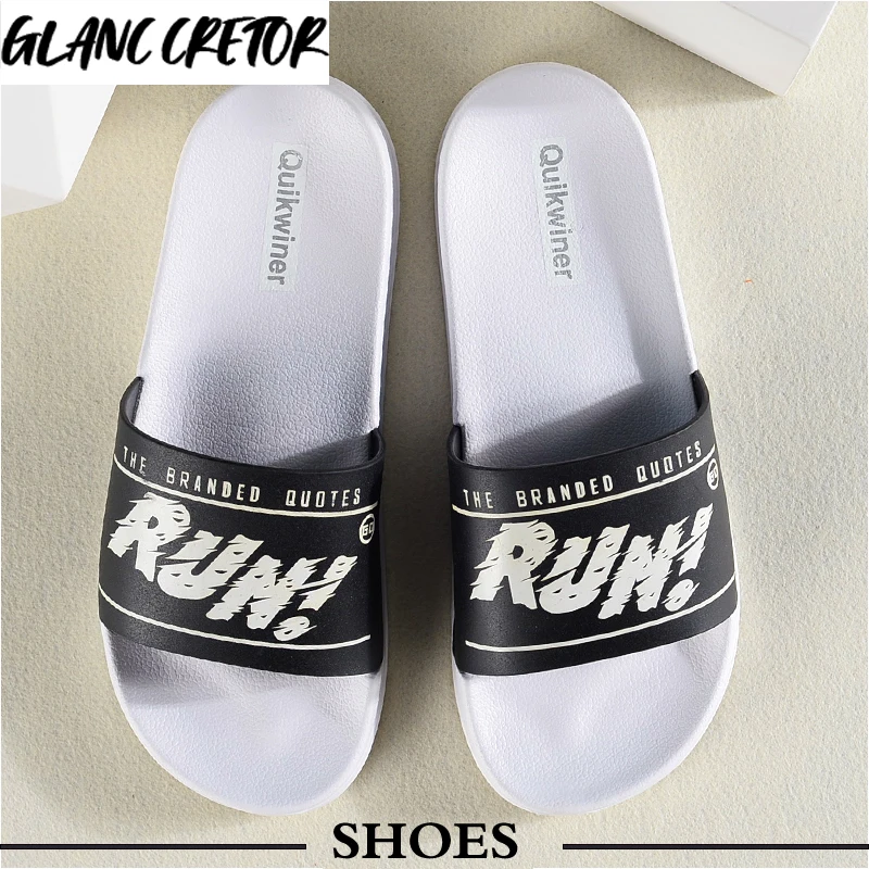 Summer Beach Slippers Simple Shoes Non-slip Bathroom Slides Flip Flops Men Thick Sole Platform Indoor Slippers Red White
Summer Beach Slippers Simple Shoes Non-slip Bathroom Slides Flip Flops Men Thick Sole Platform Indoor Slippers Red White