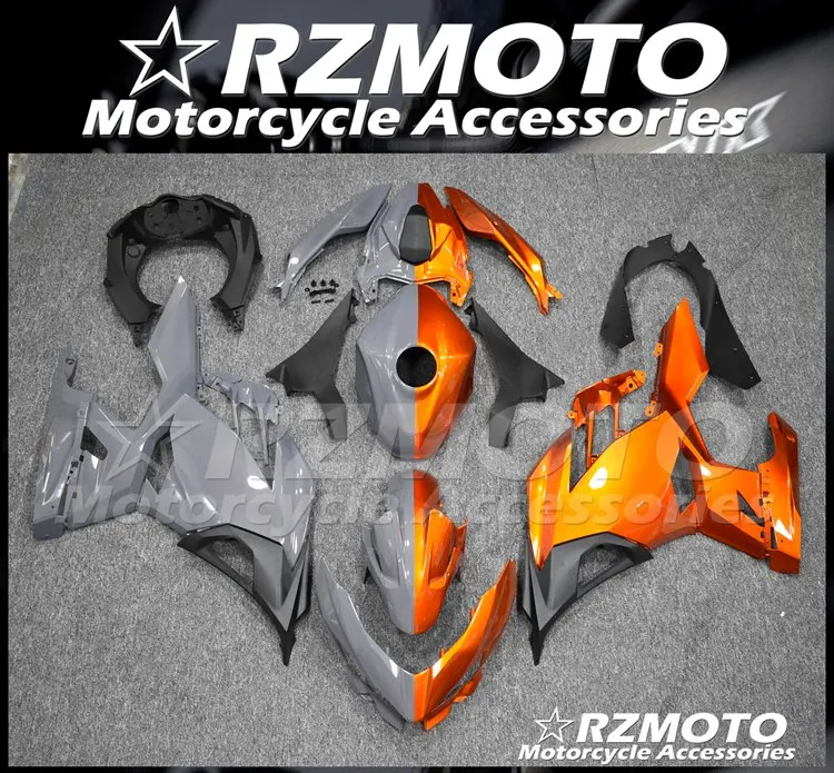 Новый комплект обтекателей для мотоциклов из АБС-пластика, подходит для Kawasaki Ninja 400 2018 2019 2020 Ninja400, кузов оранжевого и серого цвета на заказ
Новый комплект обтекателей для мотоциклов из АБС-пластика, подходит для Kawasaki Ninja 400 2018 2019 2020 Ninja400, кузов оранжевого и серого цвета на заказ