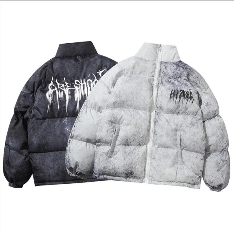 Men Hip Hop Oversize Padded Jacket Coat Streetwear Graffiti Parka Cotton Harajuku Winter Down Outwear
Men Hip Hop Oversize Padded Jacket Coat Streetwear Graffiti Parka Cotton Harajuku Winter Down Outwear