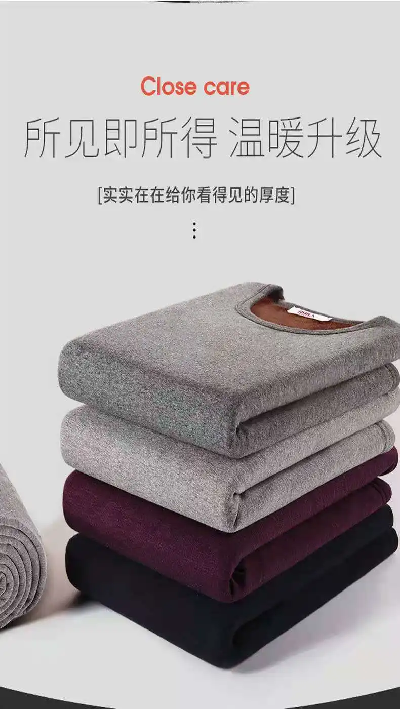 2021 Winter Thermal Underwear Men Long Thermal Suit Polyester Comfortable Warm Tops + Pants Piece Set Thermal Underwear
2021 Winter Thermal Underwear Men Long Thermal Suit Polyester Comfortable Warm Tops + Pants Piece Set Thermal Underwear