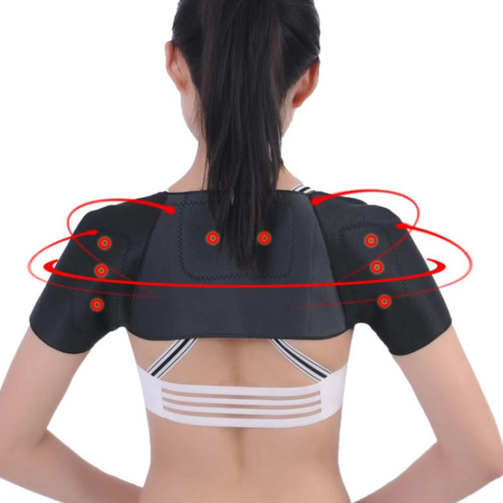 New Adjustable Tourmaline Self-heating Sport Shoulder Straps Relief Pressure Shoulder Neck Care Relief Fatigue Posture Corrector
New Adjustable Tourmaline Self-heating Sport Shoulder Straps Relief Pressure Shoulder Neck Care Relief Fatigue Posture Corrector