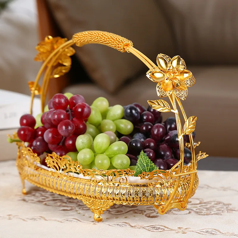 Fruit bowl home luxury high-grade fruit bowl creative living room coffee table portable wrought iron melon seeds plate
Fruit bowl home luxury high-grade fruit bowl creative living room coffee table portable wrought iron melon seeds plate
