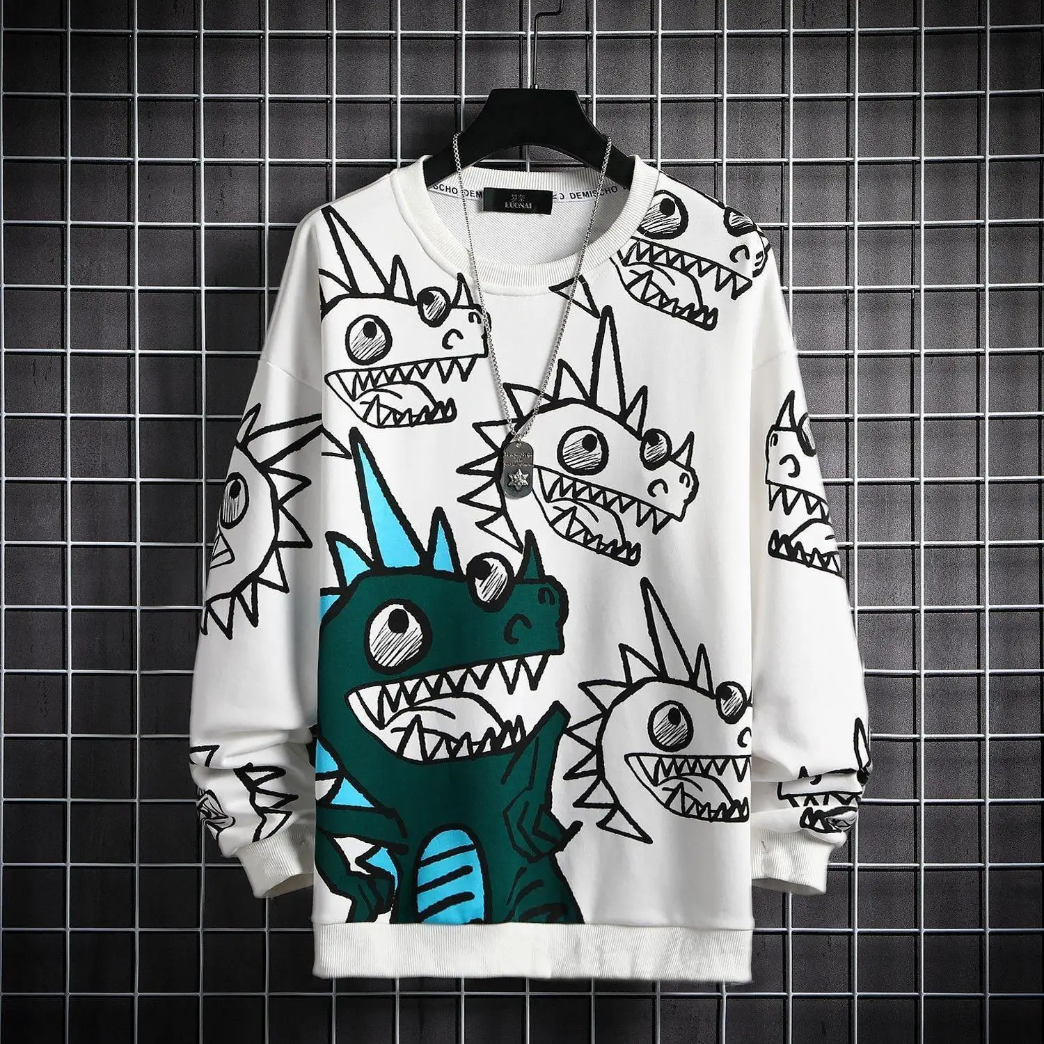 2021 New T-Shirt Harajuku Style Fashion Street Tops Round Neck Long Sleeve Sportswear Casual Personality Streetwear Loose Top
2021 New T-Shirt Harajuku Style Fashion Street Tops Round Neck Long Sleeve Sportswear Casual Personality Streetwear Loose Top