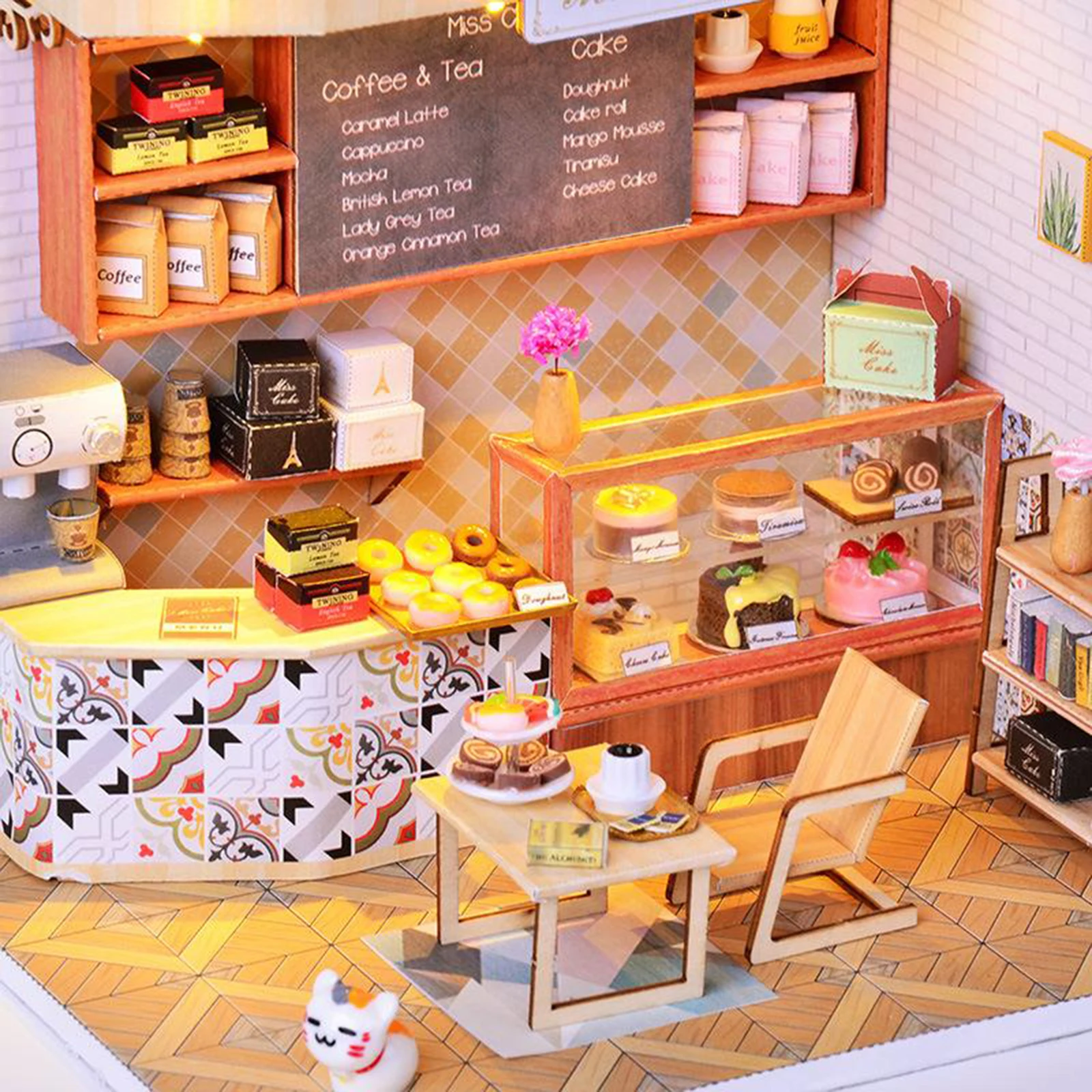 3D Wooden Miniature House with LED Light Miniature Dolls House kit Creative Dolls House Self Assembled Toys
3D Wooden Miniature House with LED Light Miniature Dolls House kit Creative Dolls House Self Assembled Toys