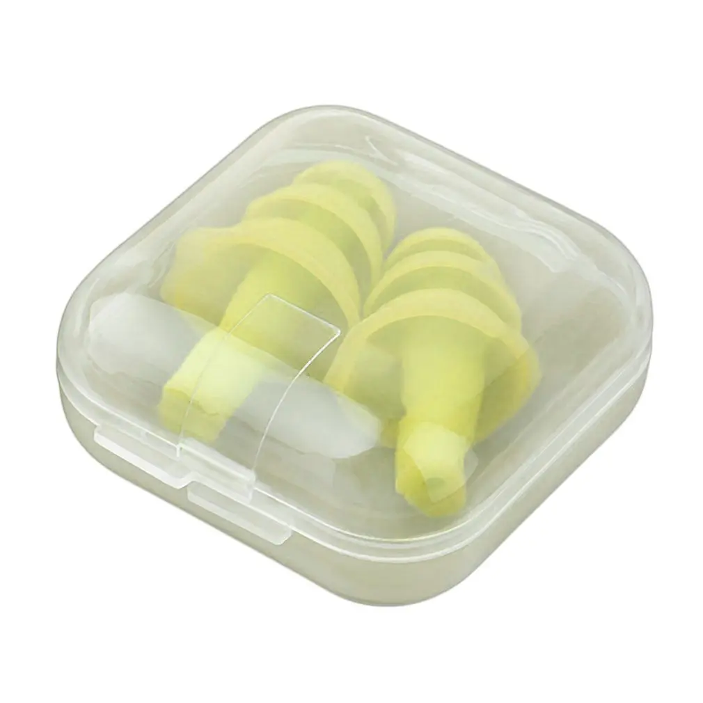 Soft Silicone Ear Plugs Insulation Ear Protection Earplugs Anti Noise Snoring Sleeping Plugs For Travel Noise Reduction
Soft Silicone Ear Plugs Insulation Ear Protection Earplugs Anti Noise Snoring Sleeping Plugs For Travel Noise Reduction