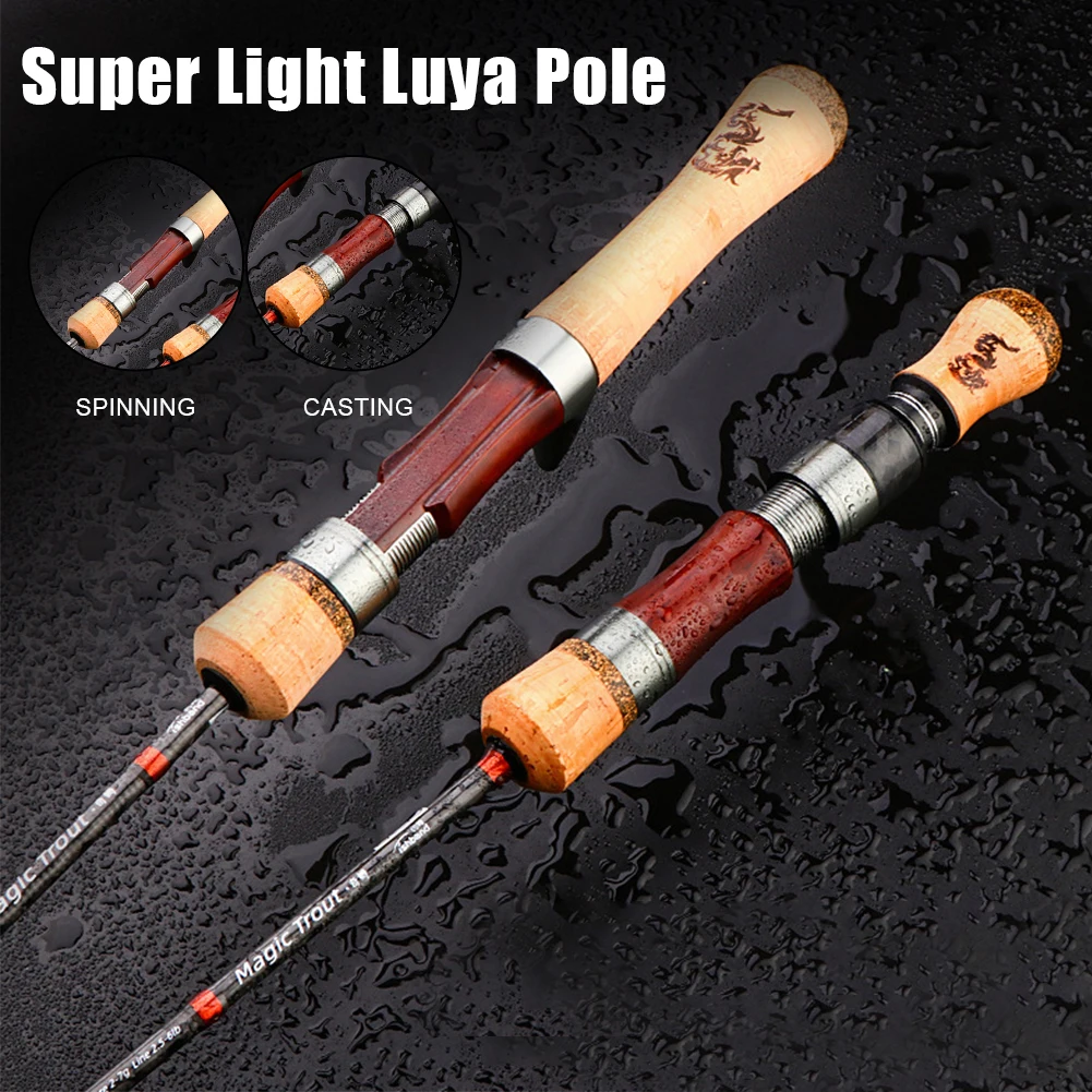 Fishing Rod Trout Rod 4 Sections Portable Lightweight Travel Rod High Carbon Spinning/Casting Rod Fishing Accessories
Fishing Rod Trout Rod 4 Sections Portable Lightweight Travel Rod High Carbon Spinning/Casting Rod Fishing Accessories