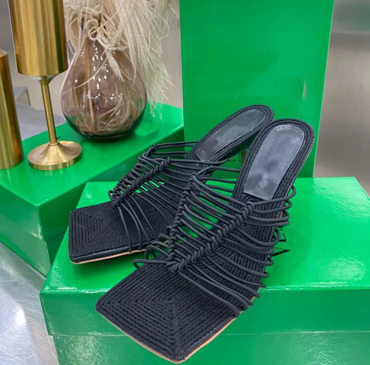 New woven mesh sandals women's high-heeled square toe 2021 summer open-toed wild fashion temperament net celebrity trend
New woven mesh sandals women's high-heeled square toe 2021 summer open-toed wild fashion temperament net celebrity trend