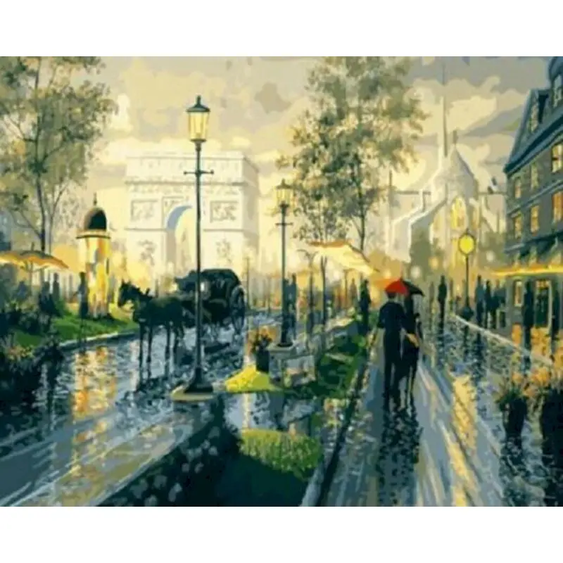 RUOPOTY Painting By Numbers Abstract Street view of Paris For Adults Kids Unique Gift DIY Modern Wall Canvas Painting Home Decor
RUOPOTY Painting By Numbers Abstract Street view of Paris For Adults Kids Unique Gift DIY Modern Wall Canvas Painting Home Decor