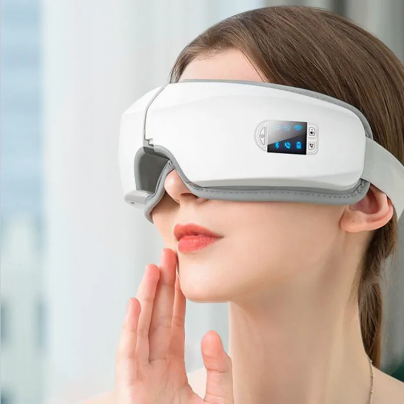 4D Smart Airbag Vibration Eye Massager Eye Care Instrumen Heating Bluetooth Music Relieves Fatigue And Dark Circles
4D Smart Airbag Vibration Eye Massager Eye Care Instrumen Heating Bluetooth Music Relieves Fatigue And Dark Circles