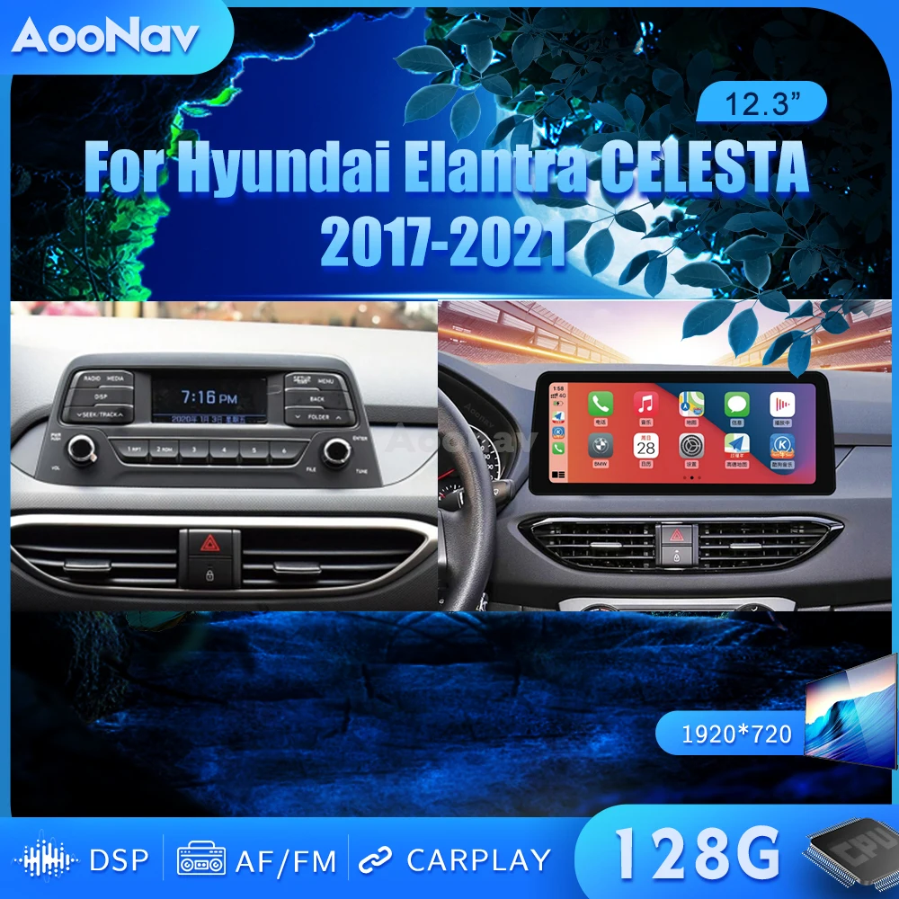 128GB Android Car radio GPS For Hyundai Elantra CELESTA 2017-2021 car Multimedia Player Autoradio carplay Google car stereo
128GB Android Car radio GPS For Hyundai Elantra CELESTA 2017-2021 car Multimedia Player Autoradio carplay Google car stereo