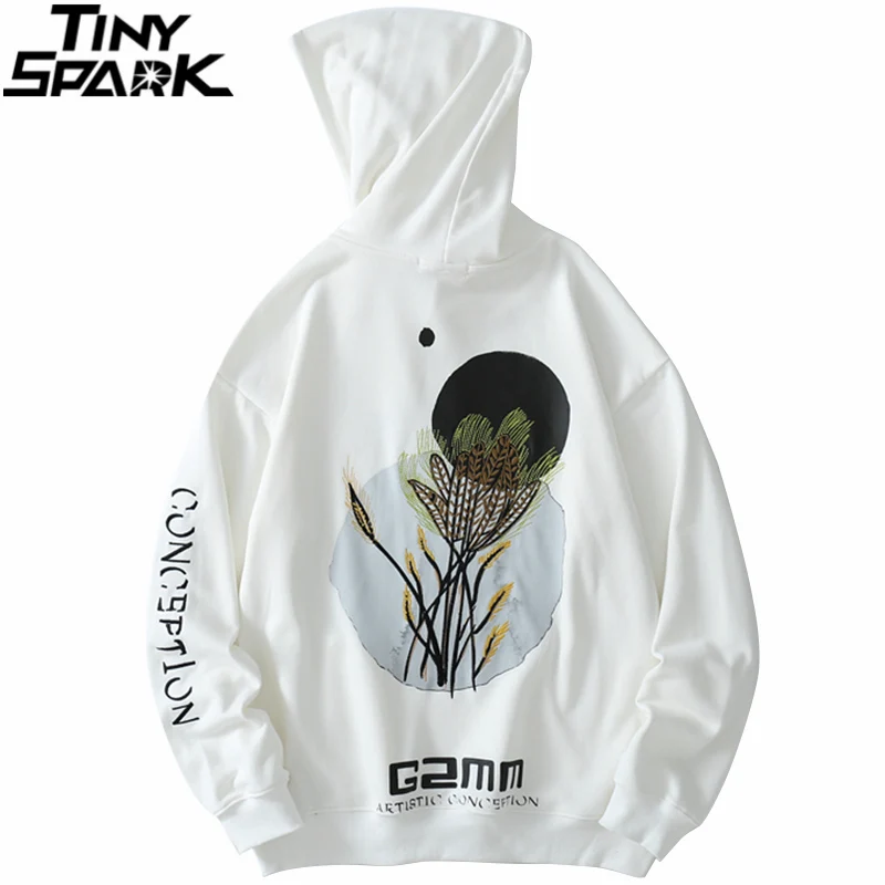 2021 Мужская Уличная одежда худи в стиле хип-хоп толстовка пуловер с капюшоном и вышивкой «уши пшеницы» Осенняя хлопковая Повседневная Толст... 
2021 Мужская Уличная одежда худи в стиле хип-хоп толстовка пуловер с капюшоном и вышивкой «уши пшеницы» Осенняя хлопковая Повседневная Толст...