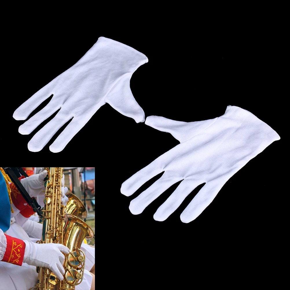 IRIN Musical Instrument White Soft and Lint-free Performance Gloves for Saxophone Trumpet Flute Clarinet Marching Bands
IRIN Musical Instrument White Soft and Lint-free Performance Gloves for Saxophone Trumpet Flute Clarinet Marching Bands
