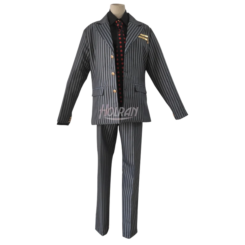 Bizarre Adventure Golden Wind cosplay shirt coat tie belt pants cos role Diavolo costume Halloween party uniform hot sale
Bizarre Adventure Golden Wind cosplay shirt coat tie belt pants cos role Diavolo costume Halloween party uniform hot sale