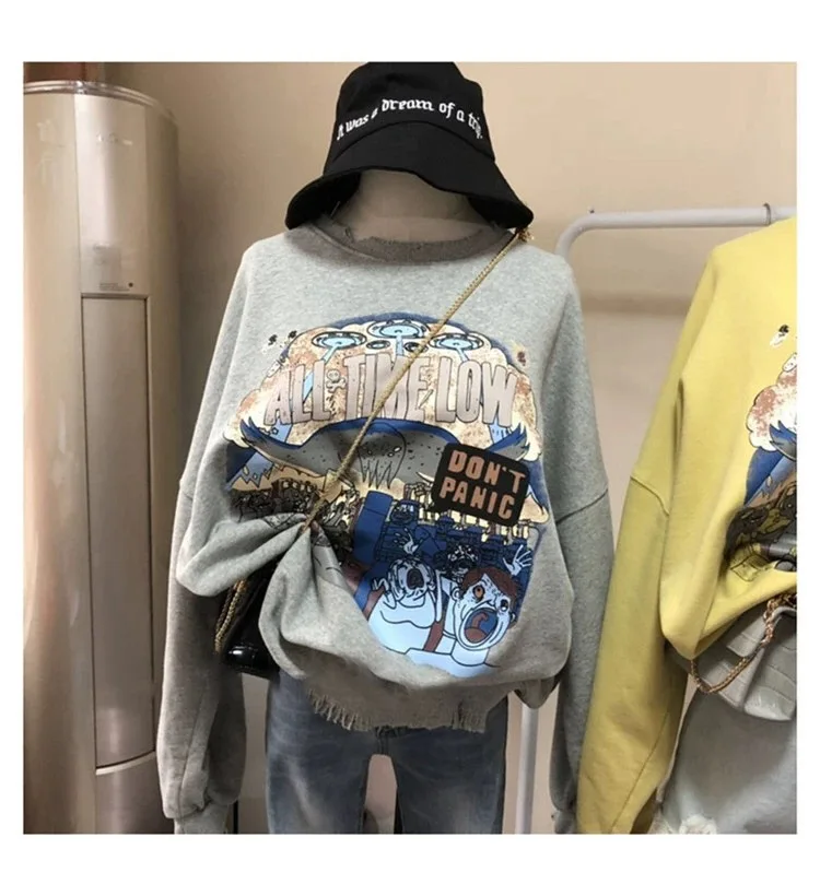 2020 winter Women sweatshirt Harajuku street fashion ladies clothing hip hop hoodie sweatshirt ladies graffiti Oversized hoodie
2020 winter Women sweatshirt Harajuku street fashion ladies clothing hip hop hoodie sweatshirt ladies graffiti Oversized hoodie