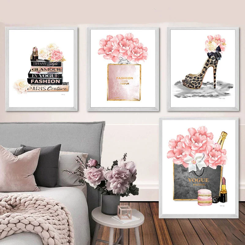 Fashion Champagne Perfume Book Posters and Prints Nordic Wall Art Canvas Painting Salon Beauty Pictures for Girl Room Home Decor
Fashion Champagne Perfume Book Posters and Prints Nordic Wall Art Canvas Painting Salon Beauty Pictures for Girl Room Home Decor