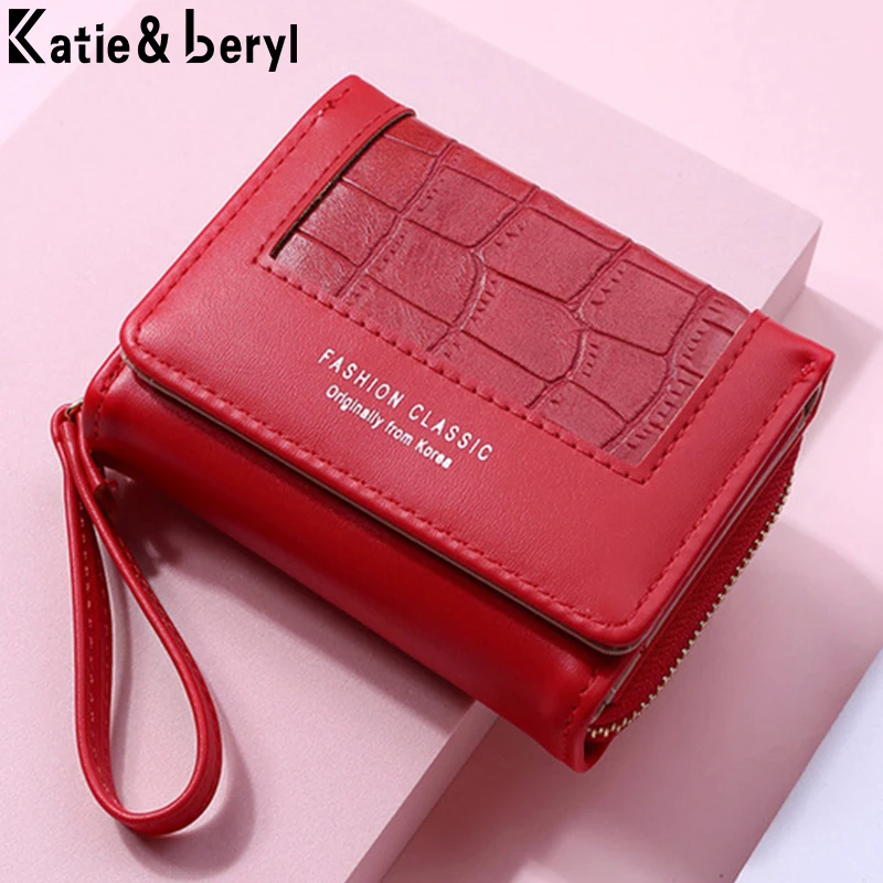 Brand Short Splice Small Wallet Ladies PU Leather Fashion Zipper Card Bag Coin Purse Female Fold Designer Mini Wallet Women's
Brand Short Splice Small Wallet Ladies PU Leather Fashion Zipper Card Bag Coin Purse Female Fold Designer Mini Wallet Women's