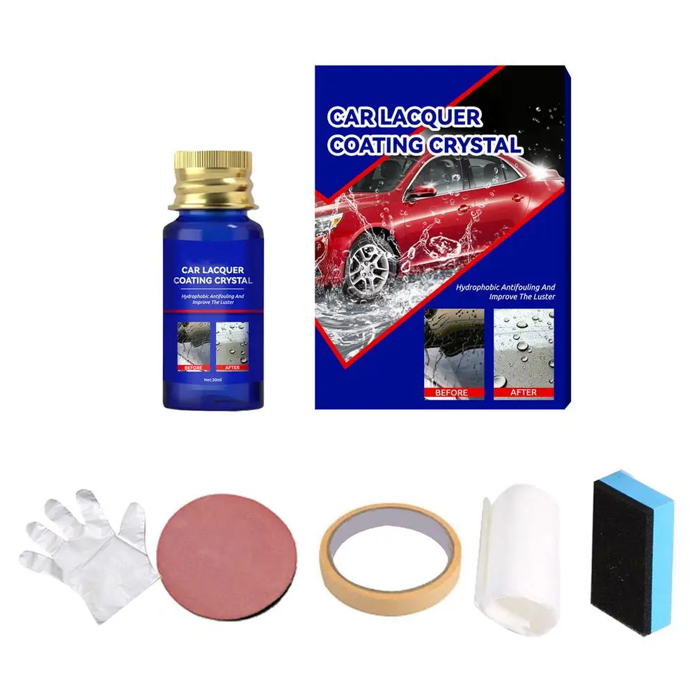 30ml Car Nano Liquid Ceramic Crystal Car Wash Maintenance Paint Care Anti-scratch Protective Coating Polish Waterproof Agent
30ml Car Nano Liquid Ceramic Crystal Car Wash Maintenance Paint Care Anti-scratch Protective Coating Polish Waterproof Agent