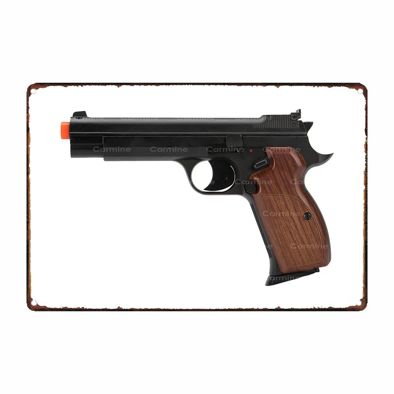 Matrix WWII P210 Full Metal CO2 Powered Gas Blowback Airsoft Pistol by WinGun Gas Blowback Metal Plaque Tin Sign Wall Decoration
Matrix WWII P210 Full Metal CO2 Powered Gas Blowback Airsoft Pistol by WinGun Gas Blowback Metal Plaque Tin Sign Wall Decoration