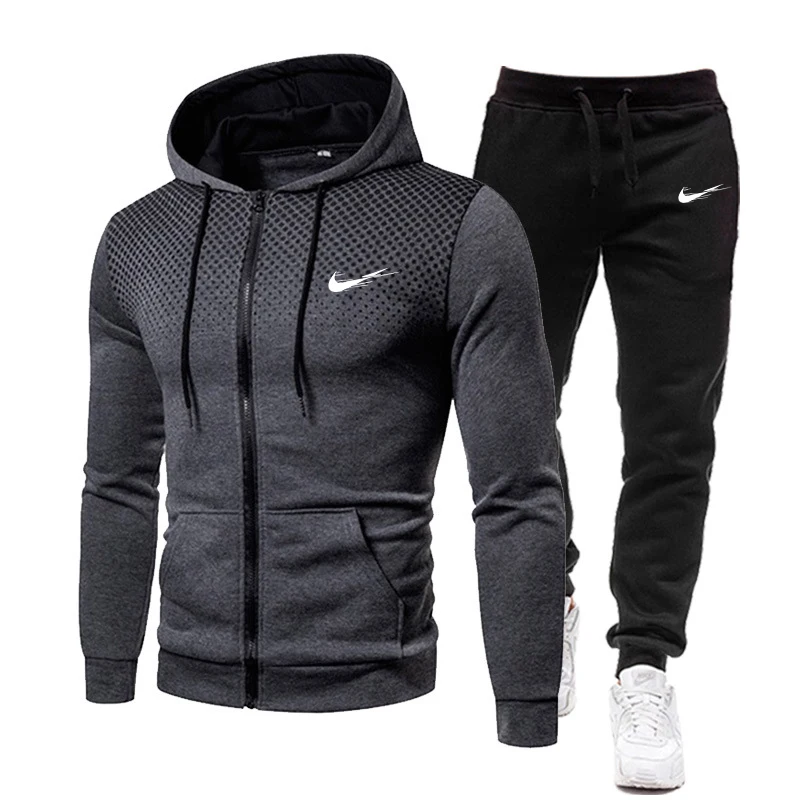2021 Winter Hot Sale Men Clothing Men Sets Printing Hoodie Set Fleece Zipper Hooded Sweatshirt + trousers Casual Mens Tracksuits
2021 Winter Hot Sale Men Clothing Men Sets Printing Hoodie Set Fleece Zipper Hooded Sweatshirt + trousers Casual Mens Tracksuits
