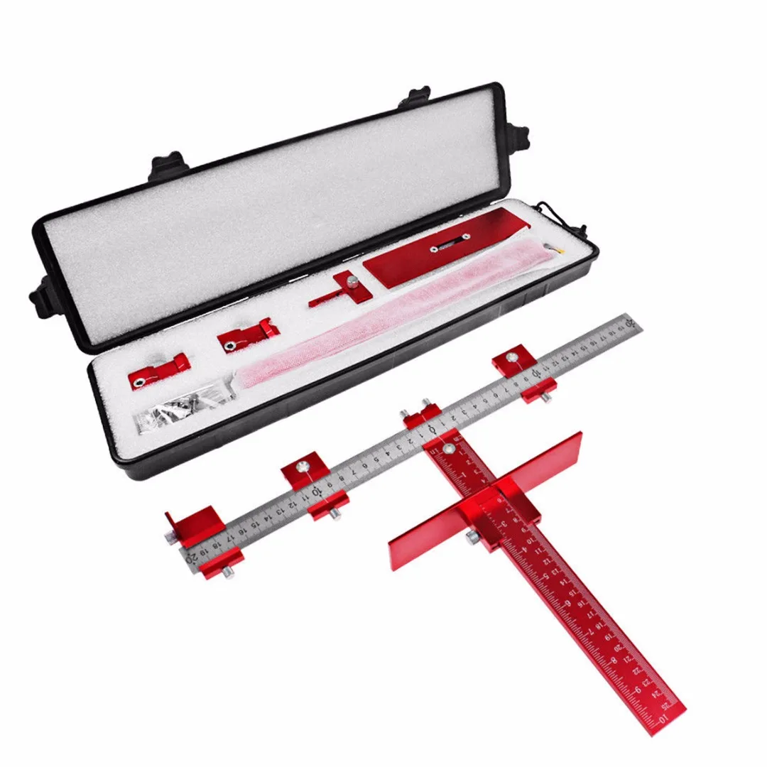 1PC Red Wood Hole Punch Locator Jig Tool Center Drill Bit Guide Fixture Set Sleeve Cabinet Hardware Locator Wood Drilling Tool
1PC Red Wood Hole Punch Locator Jig Tool Center Drill Bit Guide Fixture Set Sleeve Cabinet Hardware Locator Wood Drilling Tool